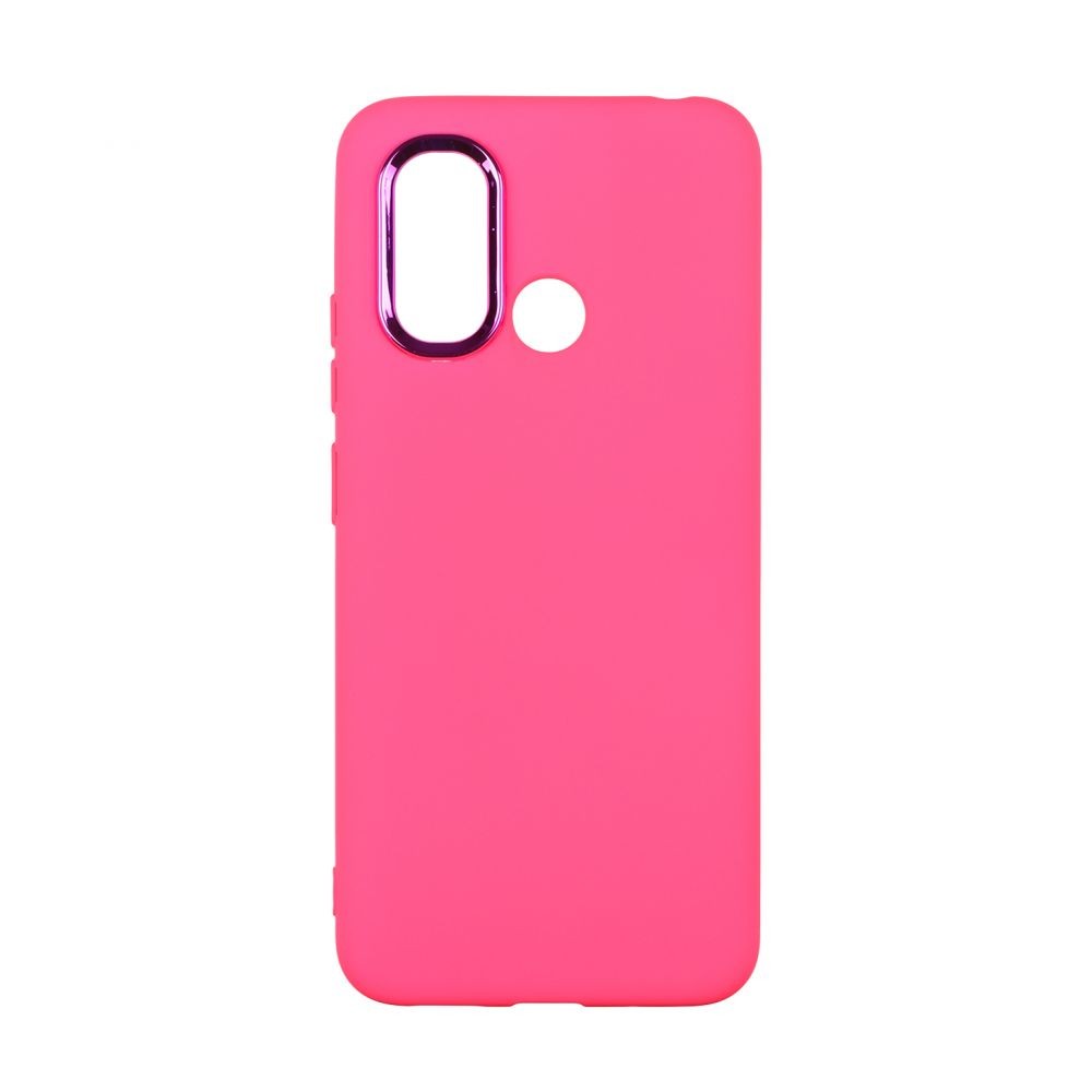 Накладка Lux Matte з мікрофіброю  Xiaomi Redmi 12C/11A Barbie pink-0