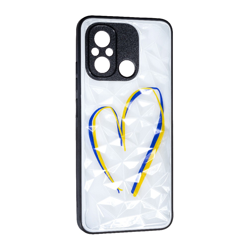 Накладка Ladies Camera для Xiaomi Redmi 12C/Poco C55 Ukrainian Heart-0