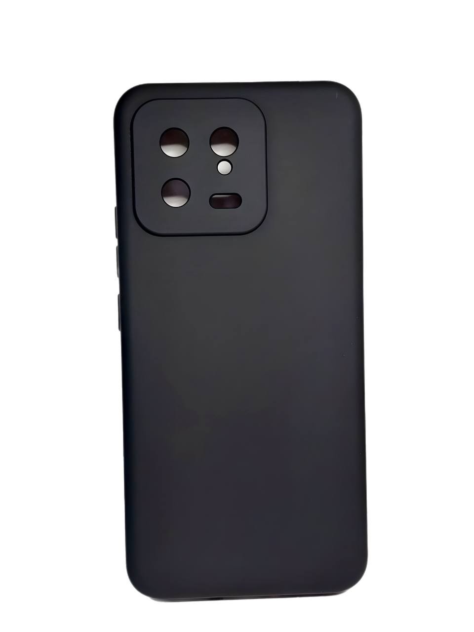 Silicone Cover Full Camera without Logo (A) для Xiaomi 13 (Black)-0