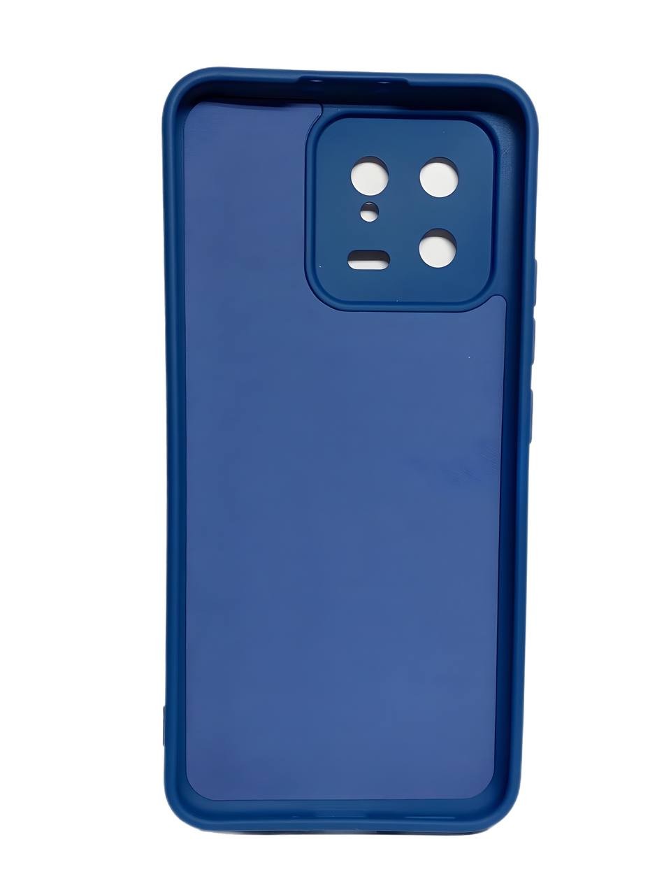 Silicone Cover Full Camera without Logo (A) для Xiaomi 13 (Dark blue)-1