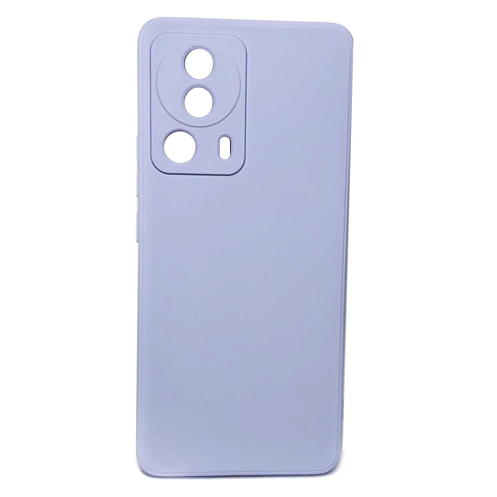 Silicone Case Full Camera Protective для Xiaomi 13 Lite (Light purple)-0
