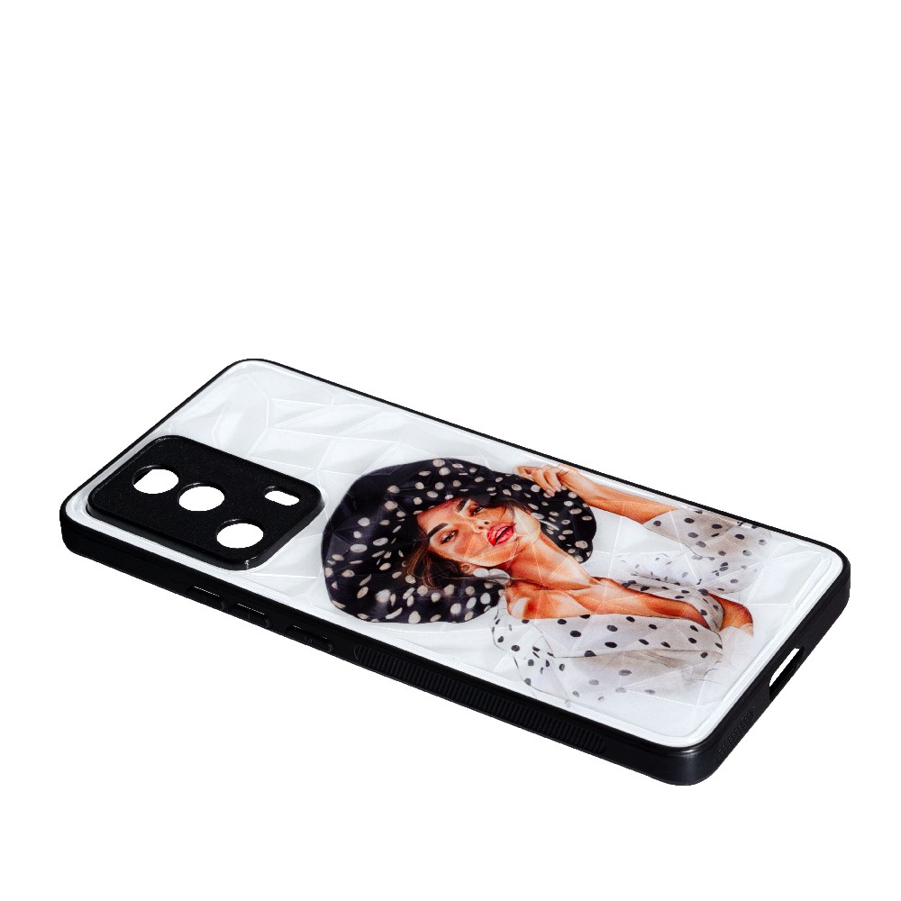 Накладка Ladies Camera для Xiaomi 13 Lite Girl in a hat-1