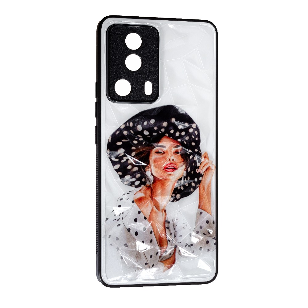Накладка Ladies Camera для Xiaomi 13 Lite Girl in a hat-0