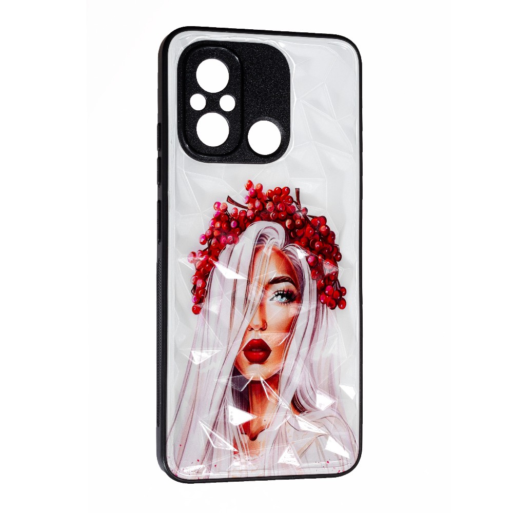 Накладка Ladies Camera для Xiaomi Redmi 12C/Poco C55 Ukrainian Girl-0