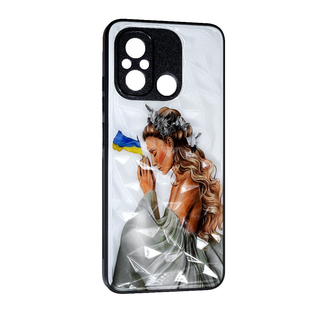 Накладка Ladies Camera для Xiaomi Redmi 12C/Poco C55 Pray for Ukraine-0