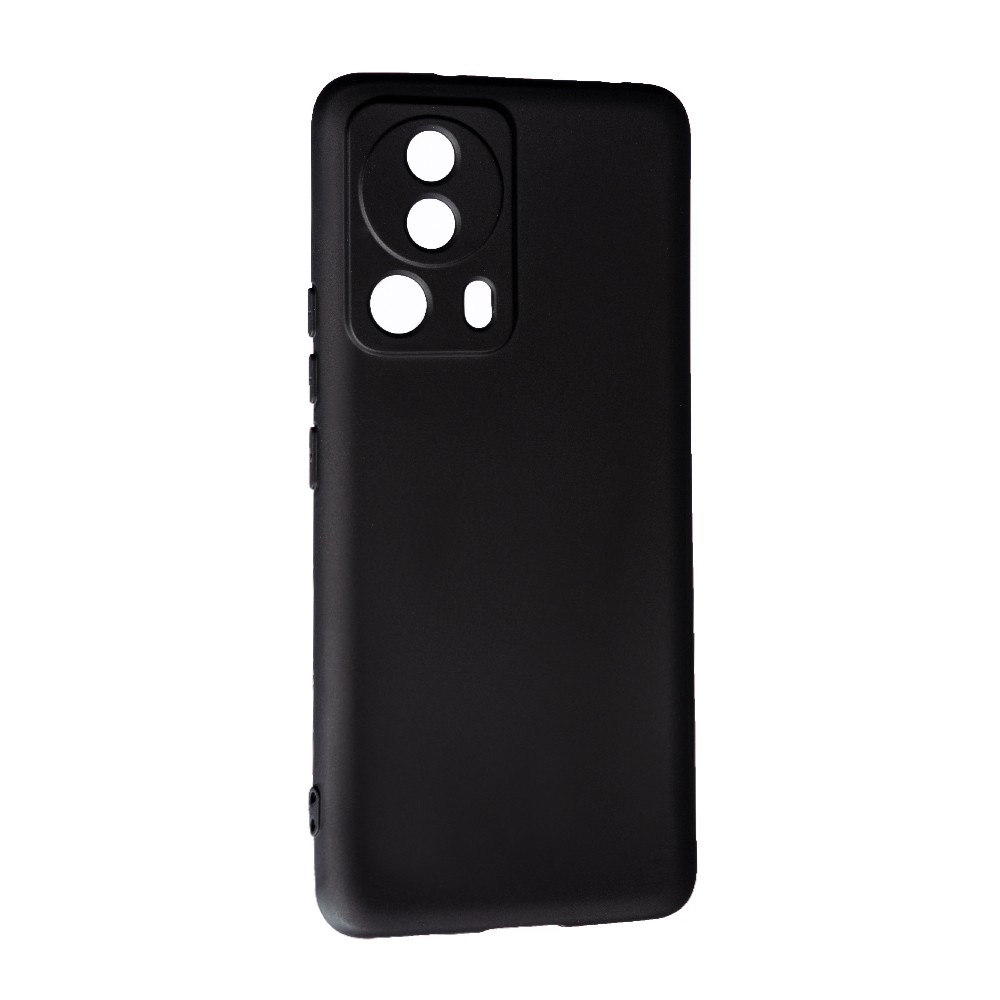 Накладка Silicone case SMTT для Xiaomi 13 Lite (Black)-0