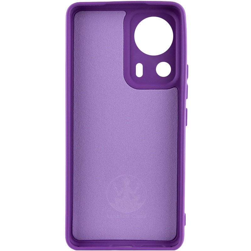 Silicone Case Full Protective для Xiaomi 13 Lite (Purple)-1