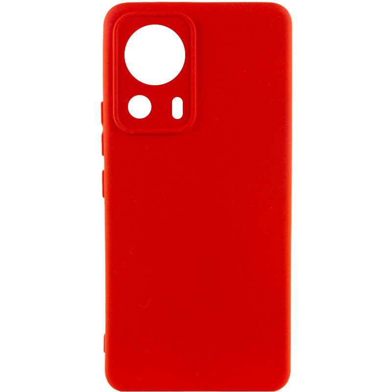 Silicone Case Full Protective для Xiaomi 13 Lite (Red)-0