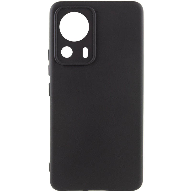 Silicone Case Full Protective для Xiaomi 13 Lite (Black)-0