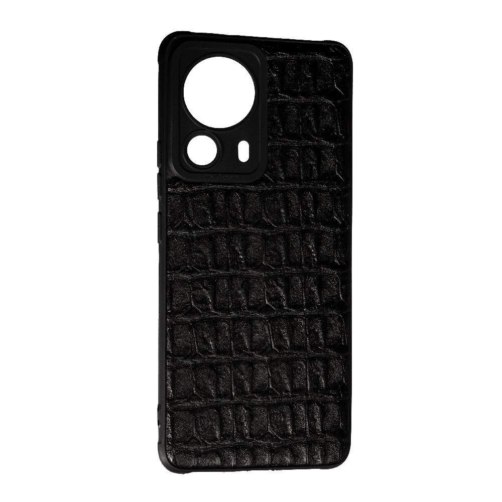Накладка Leather Case для Xiaomi 13 Lite Кроко-0