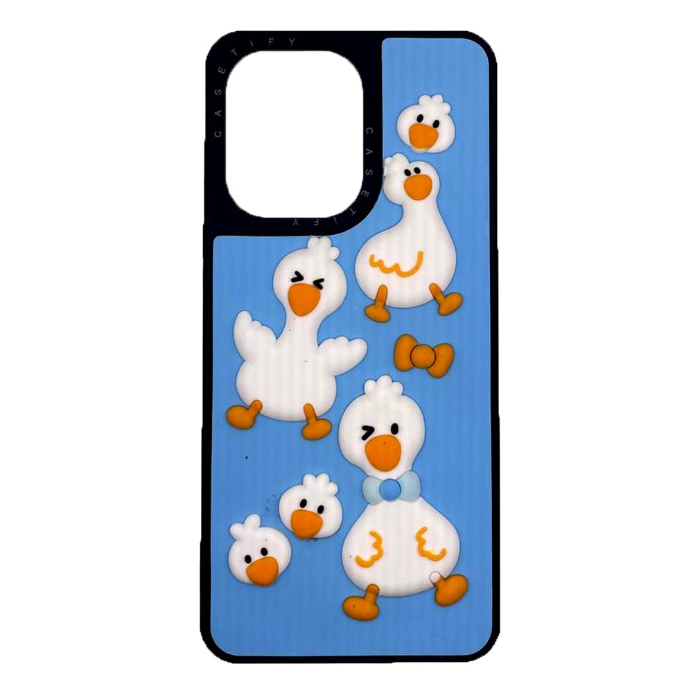 Накладка CaseTify для Xiaomi Redmi 13C/Poco C65  гуси-0