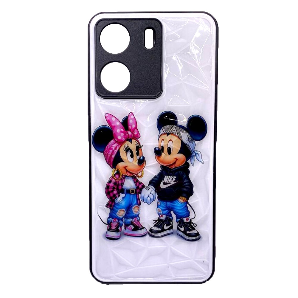 Накладка Ladies Camera для Xiaomi Redmi 13C/Poco C65 Міккі і Мінні-0
