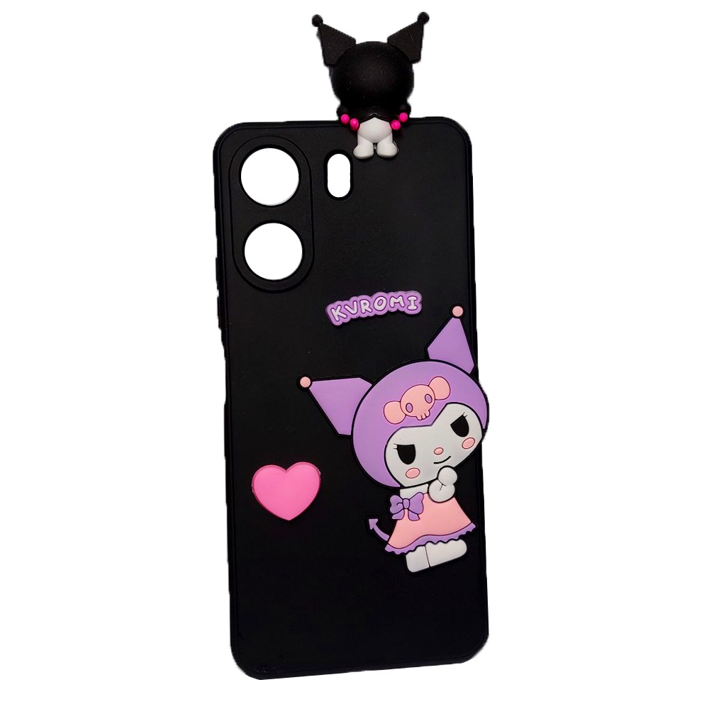 Чохол Kuromi для Xiaomi Redmi 13C / Poco C65 (Black)-0