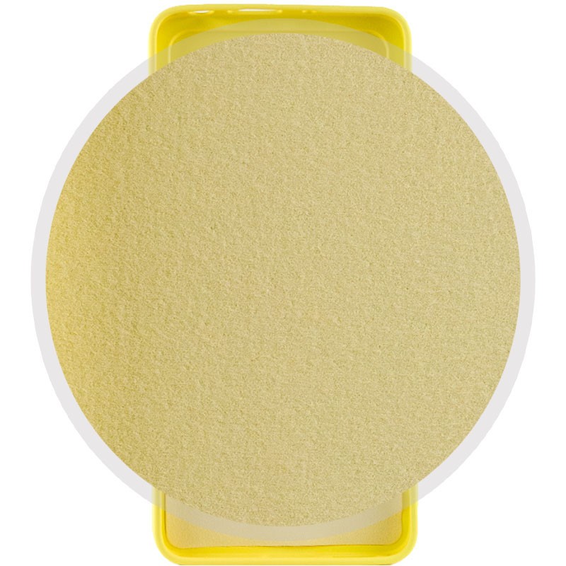 Silicone Cover Full Camera (AA) для Xiaomi Redmi 13C/Poco C65 (Neon yellow)-1