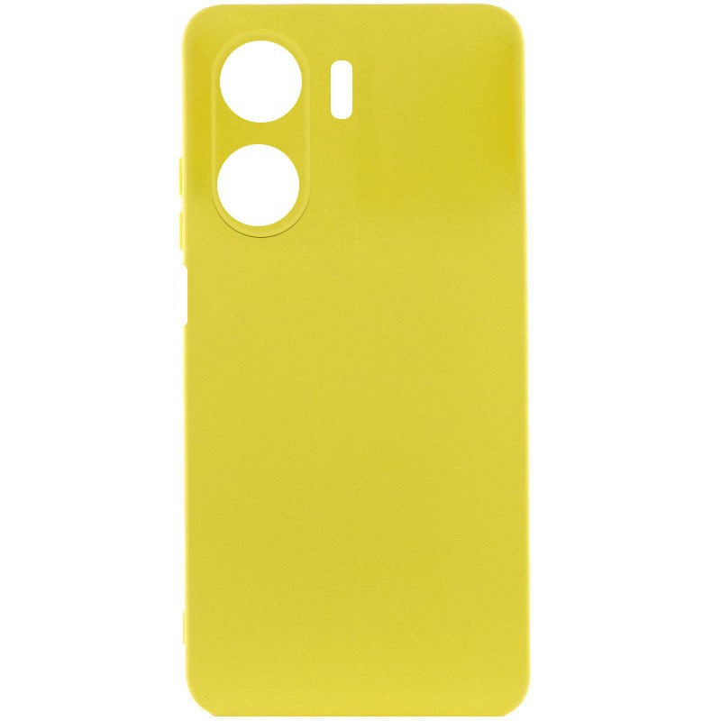 Silicone Cover Full Camera (AA) для Xiaomi Redmi 13C/Poco C65 (Neon yellow)-0