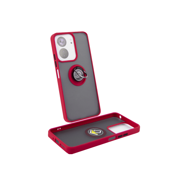 Накладка Totu Gingle Ring для Xiaomi Redmi 13C/ Poco C65 червона-0