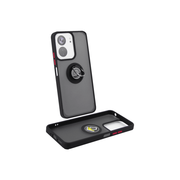 Накладка Totu Gingle Ring для Xiaomi Redmi 13C/ Poco C65 чорна-0
