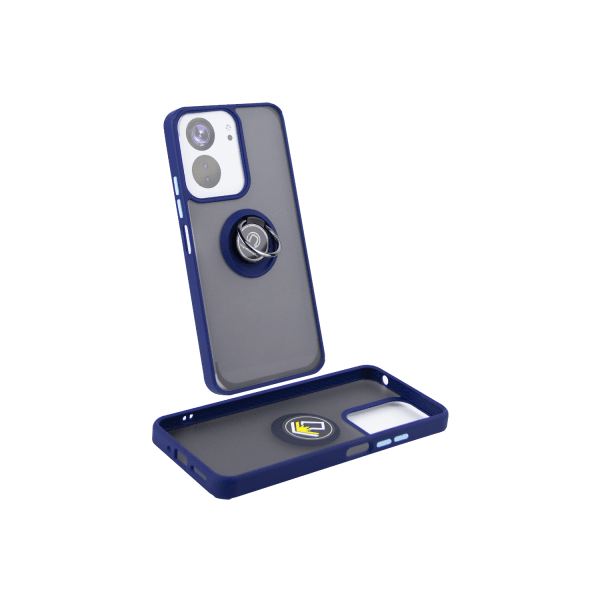Накладка Totu Gingle Ring для Xiaomi Redmi 13C/ Poco C65 темно-синя-0