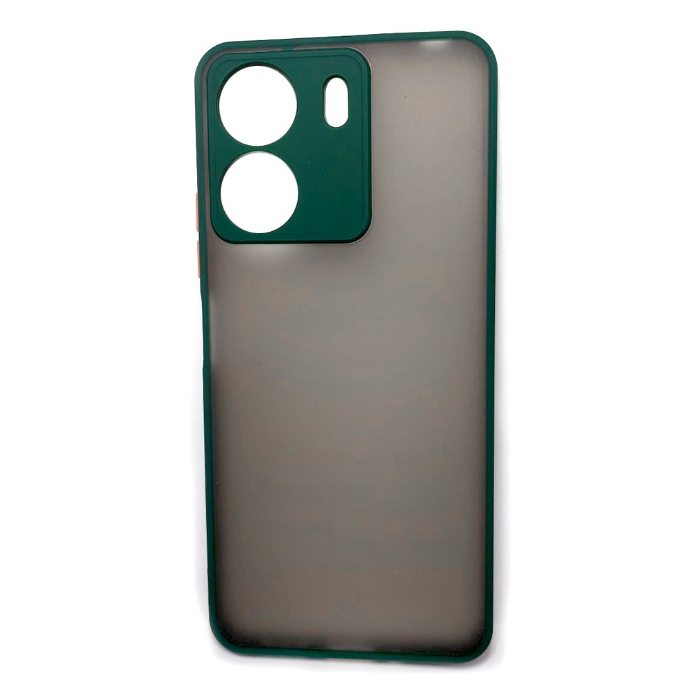 Накладка Totu Gingle Camera для Xiaomi 13C/Poco C65 Green/orange-0