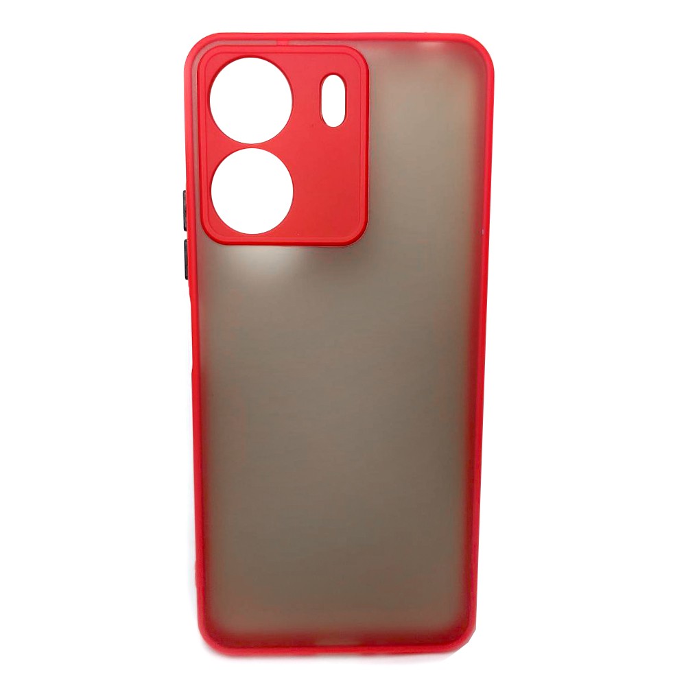 Накладка Totu Gingle Camera для Xiaomi 13C/Poco C65 Red/black-0