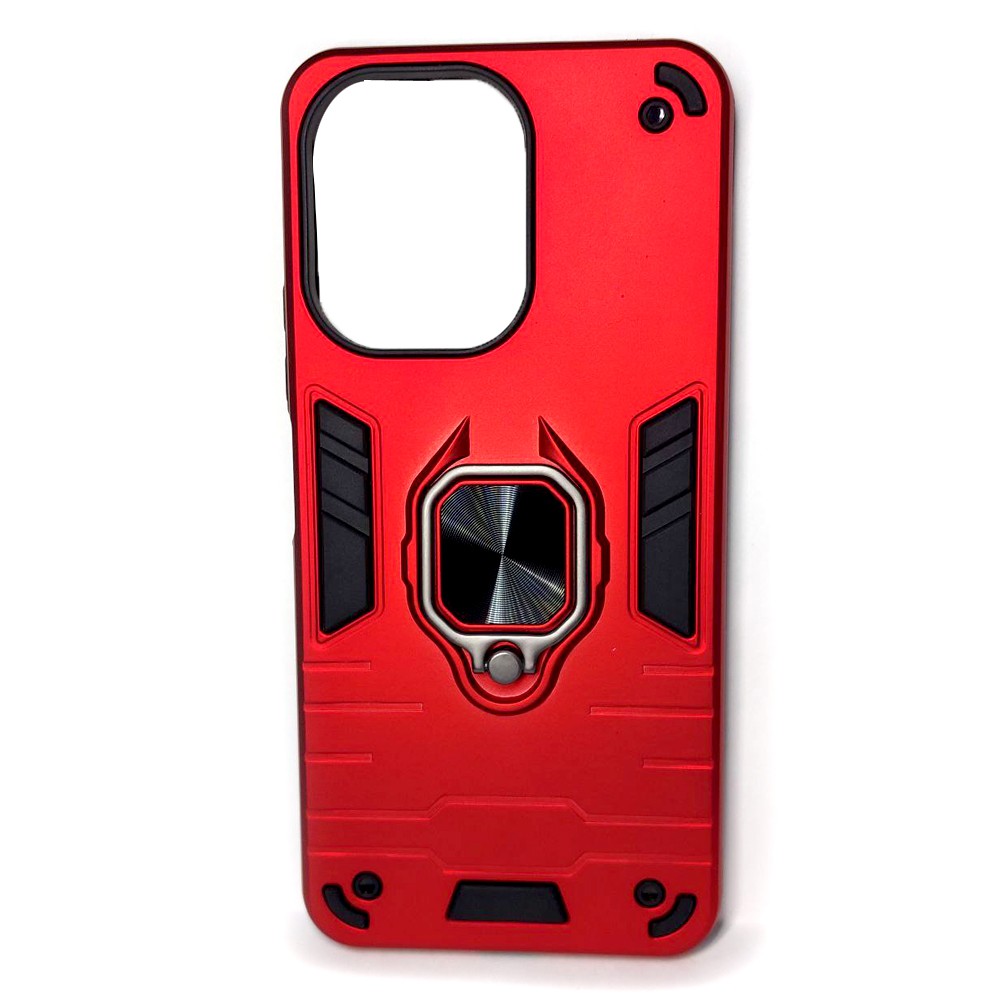 Накладка Armor 2.0 для Xiaomi Redmi 13C/Poco C65 червона-0