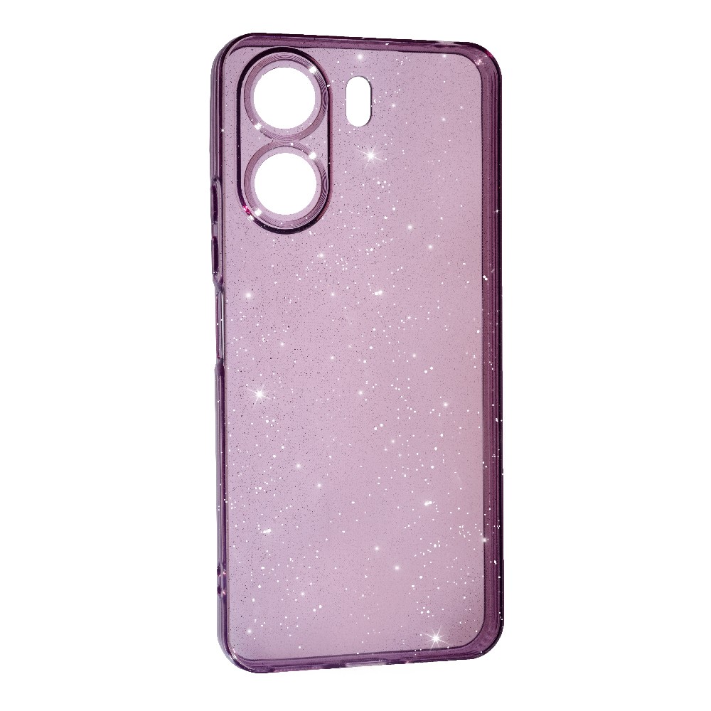 Накладка Molan Cano Glossy Jelly для Xiaomi Redmi 13C / Poco C65 фіолетова-0