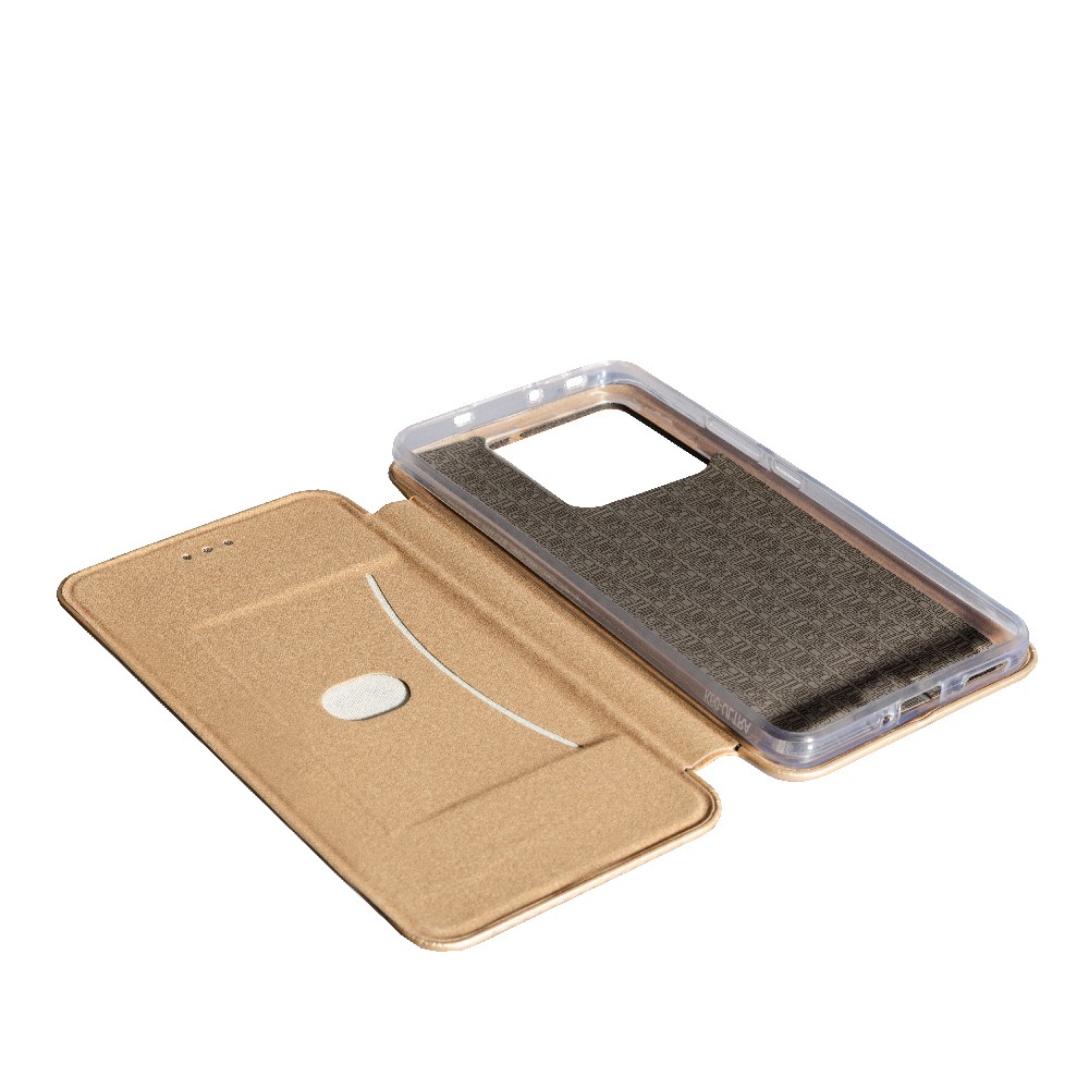 Книжка Premium New для Xiaomi 13T/13T Pro золота-2