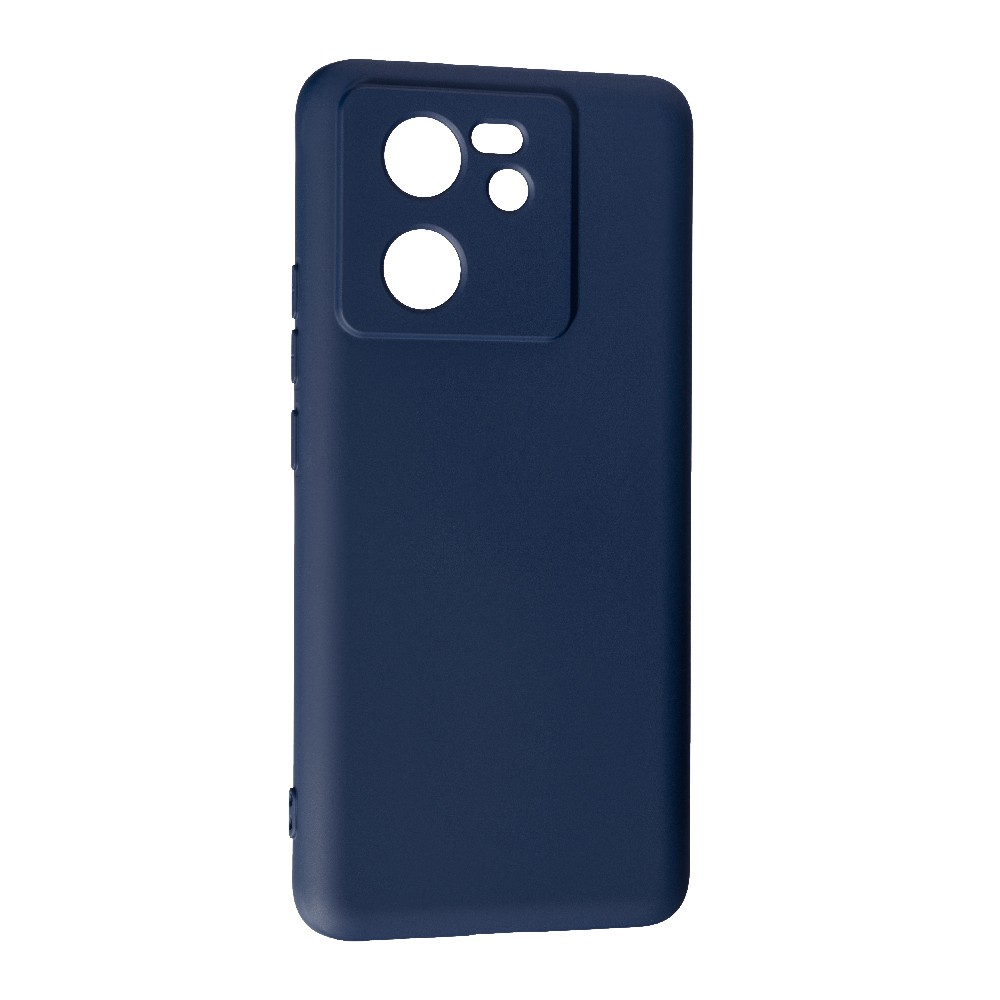 Накладка Silicone case SMTT для Xiaomi 13T/13T Pro Dark Blue-0