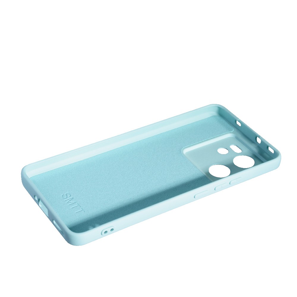 Накладка Silicone case SMTT для Xiaomi 13T/13T Pro Mint-1