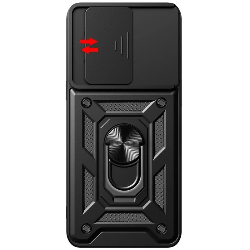 Накладка Camshield Serge Ring для Xiaomi 14 Чорний-1