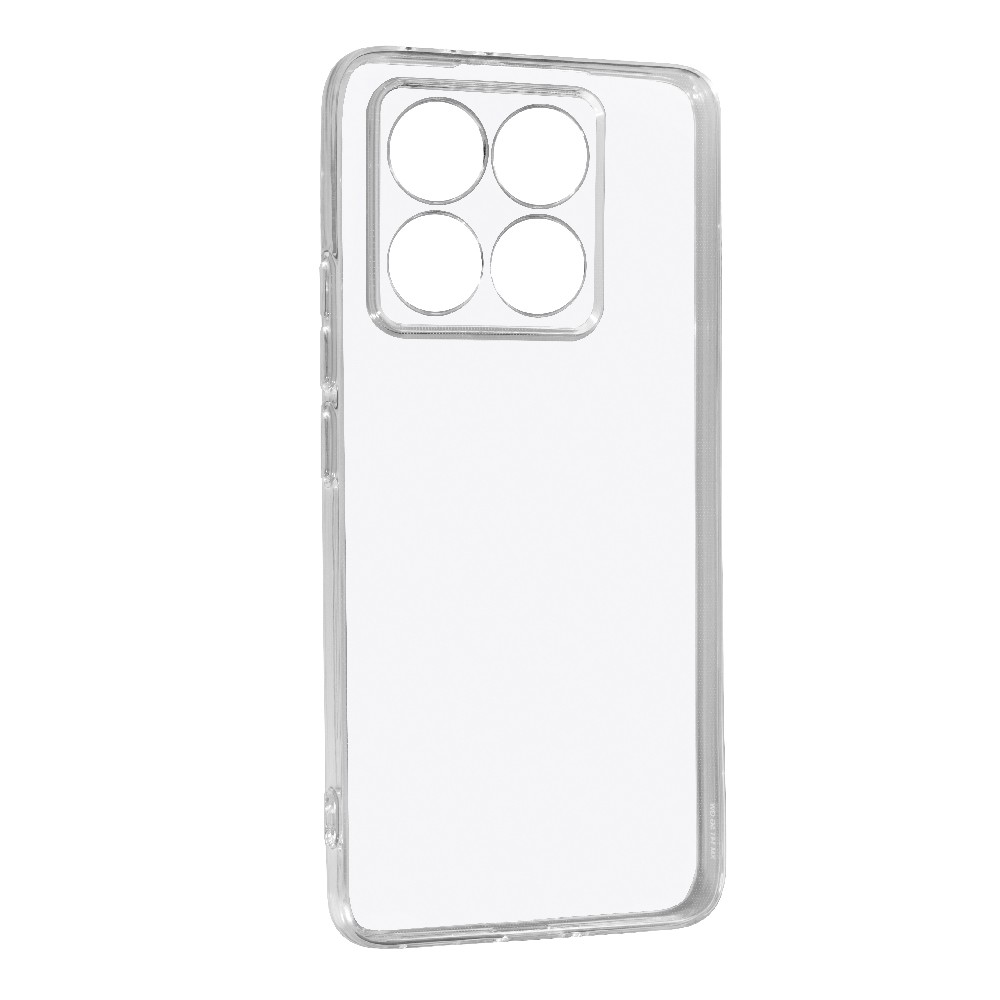 Накладка для Xiaomi 14T силіконова (прозора)-0