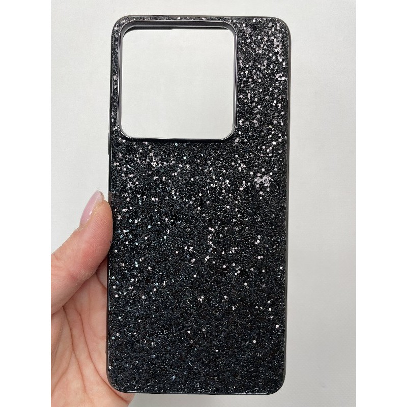 Чохол SEQUIN для Xiaomi 14T паєтки чорні-0