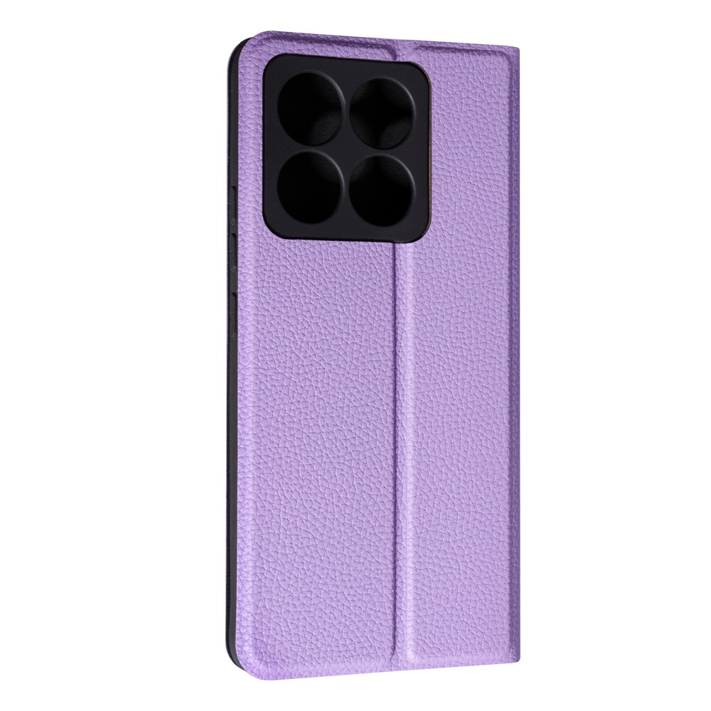 Книжка Leather Flip case для Xiaomi Redmi 14T Purple-1