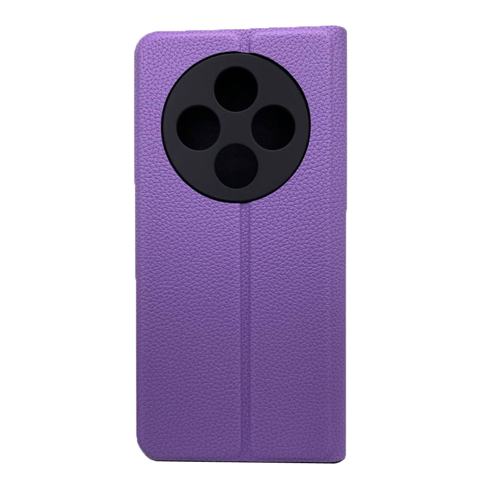 Книжка Leather Flip case для Xiaomi Redmi 14C/Poco C75 Purple-1