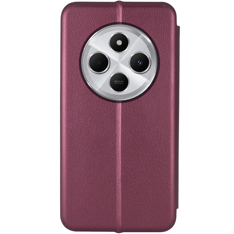 Книжка Premium для Xiaomi Redmi 14C / Poco C75 бордова-1