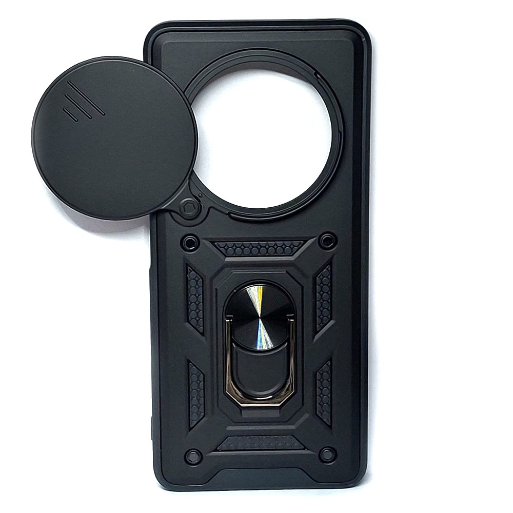 Накладка Camshield Serge Ring для Xiaomi Redmi 14C (Чорна)-1