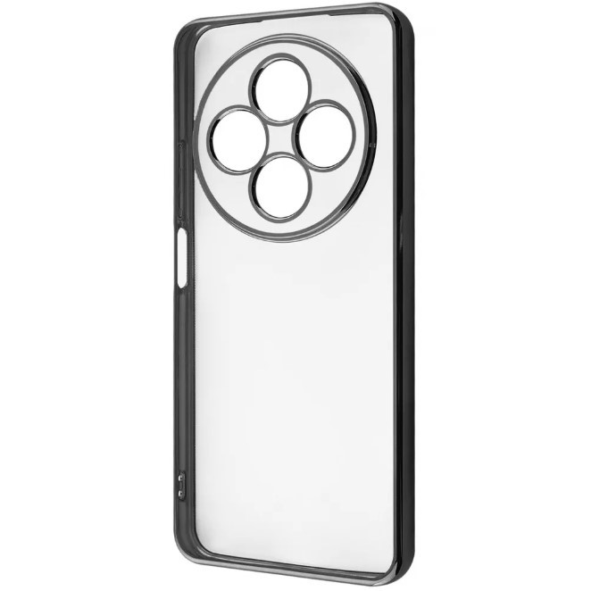Накладка Metal color для Xiaomi Redmi 14C 4G/Poco C75 (black)-0