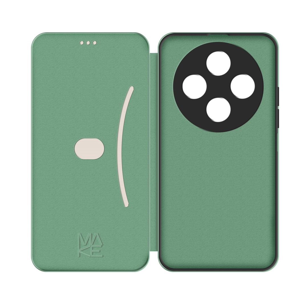 Книжка MAKE для Xiaomi Redmi 14C/Poco C75 Mint-1