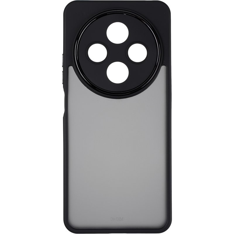 Накладка Luxury Metal Lens для Xiaomi Redmi 14C / Poco C75 чорна-0