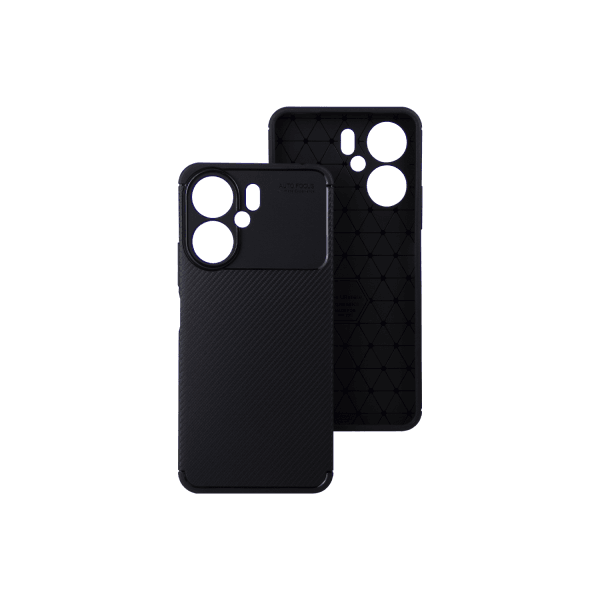 Накладка Ultimate Experience Carbon для Xiaomi Redmi 14C/Poco C75 чорна-0