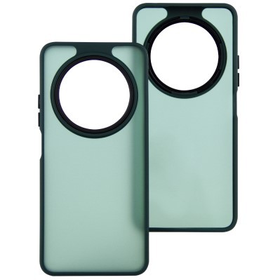 Накладка TPU+PC Lyon Frosted для Xiaomi Redmi 14C/ Poco C75 (Green)-0