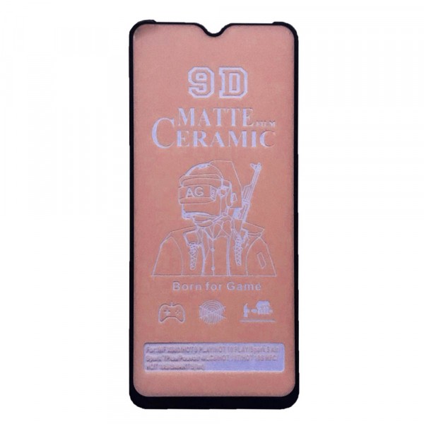 Гнучке скло Ceramic Matt для Xiaomi Redmi 14C /  Poco C75 / Redmi A3 Pro / Hot 9 Play/ Hot 10 Play / Spark 5 Air / Hot 10T / Hot 10s NFC/ Smart 5 матове-0