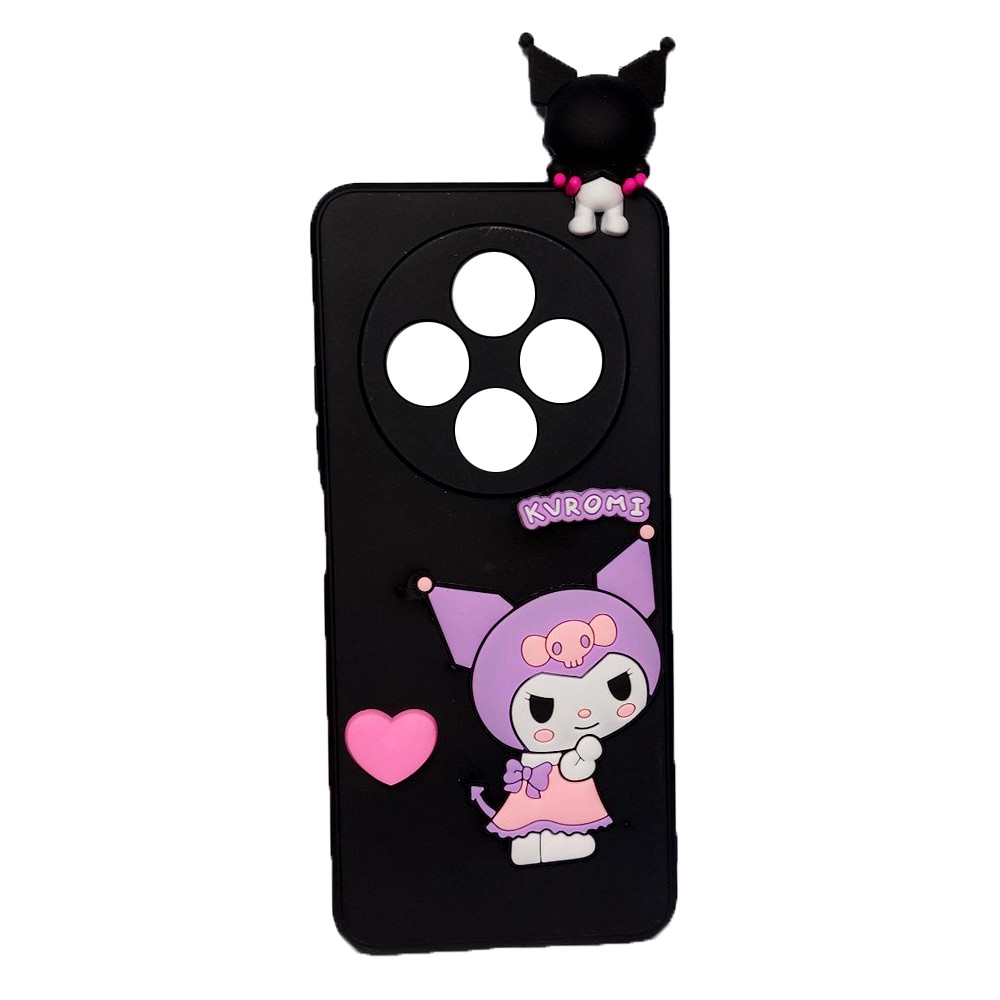 Чохол Kuromi для Xiaomi Redmi 14C / Poco C75 (Black)-0