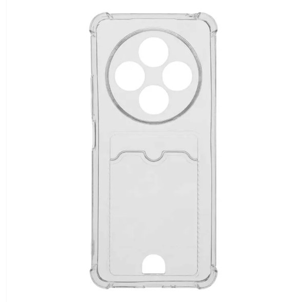 Накладка WXD Space Card Pocket для Xiaomi Redmi 14C /Poco C75 (силікон)-0