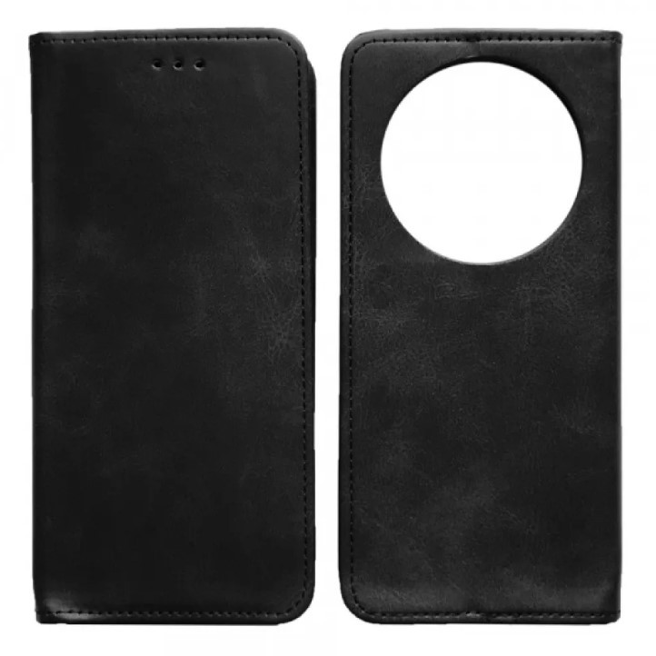 Книжка Black TPU Magnet для Xiaomi Redmi 14C/Poco C75 чорна-0