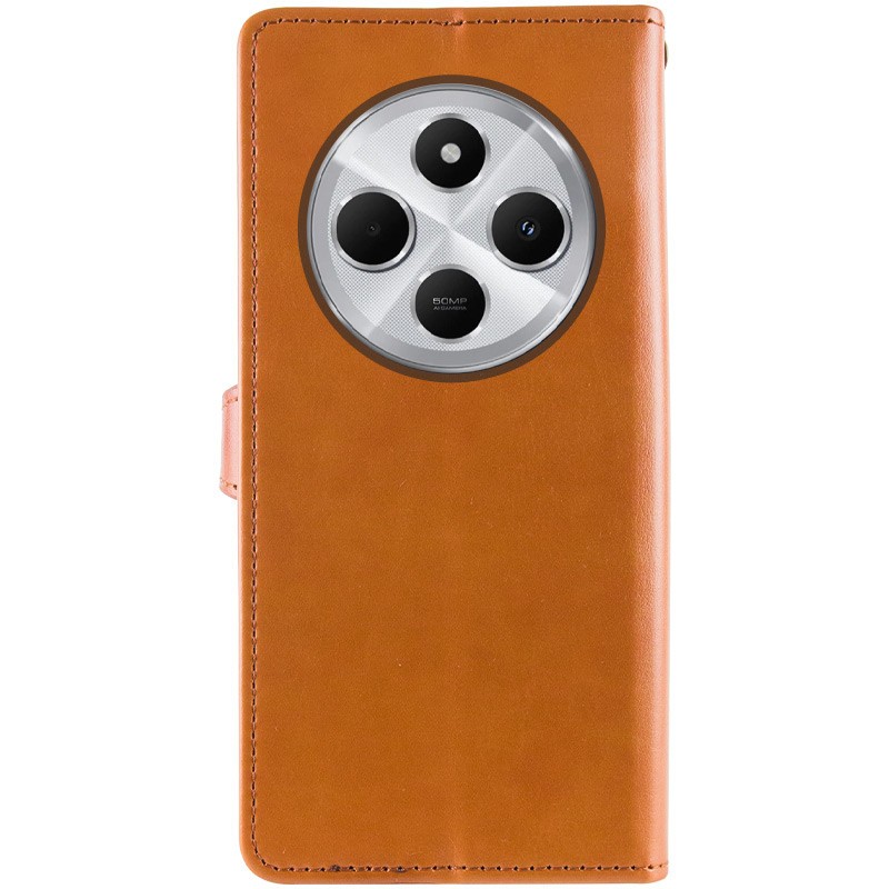 Книжка GETMAN Gallant для Xiaomi Redmi 14C коричнева-1