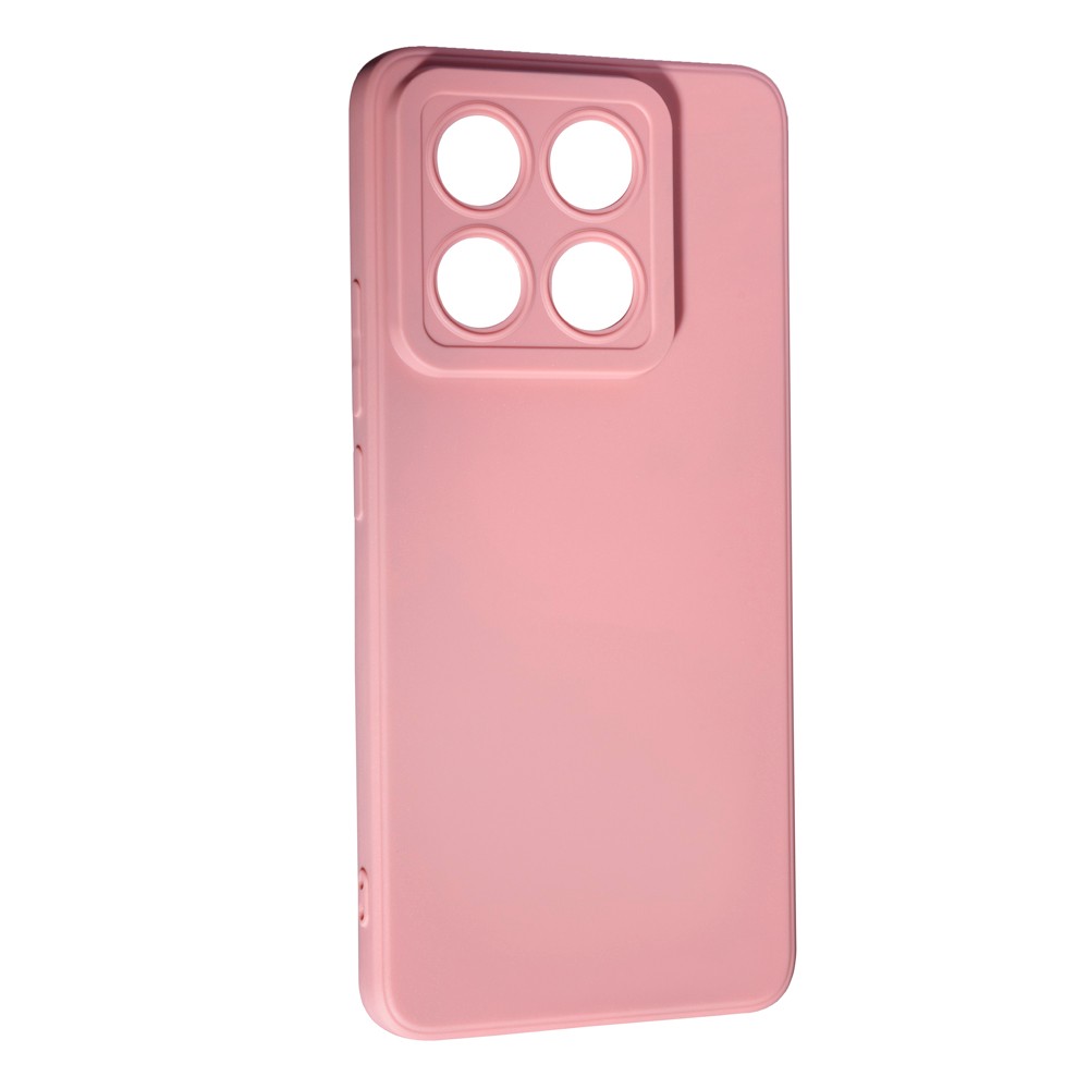 Чохол SMTT для Xiaomi 14T Pro силіконовий (Pink Sand)-0