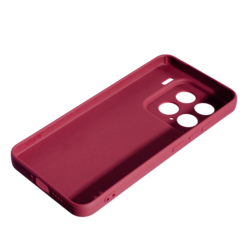 Чохол SMTT для Xiaomi 15 бордовий-1
