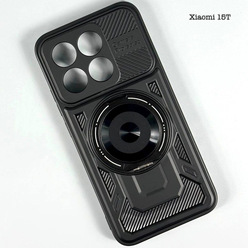 Чохол Armor Rotating Magnetic для Xiaomi 15Т чорний-0