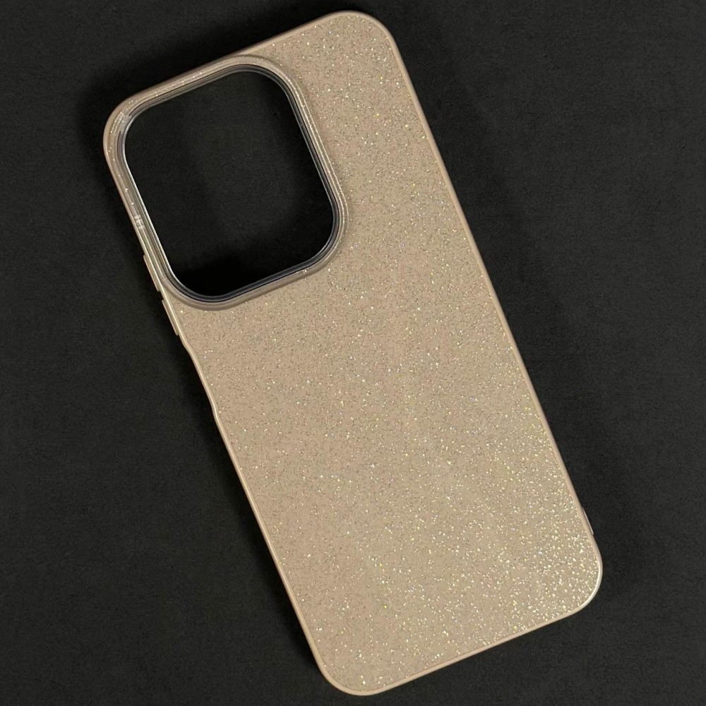Чохол Color Glitter для Xiaomi 15T кремовий-0